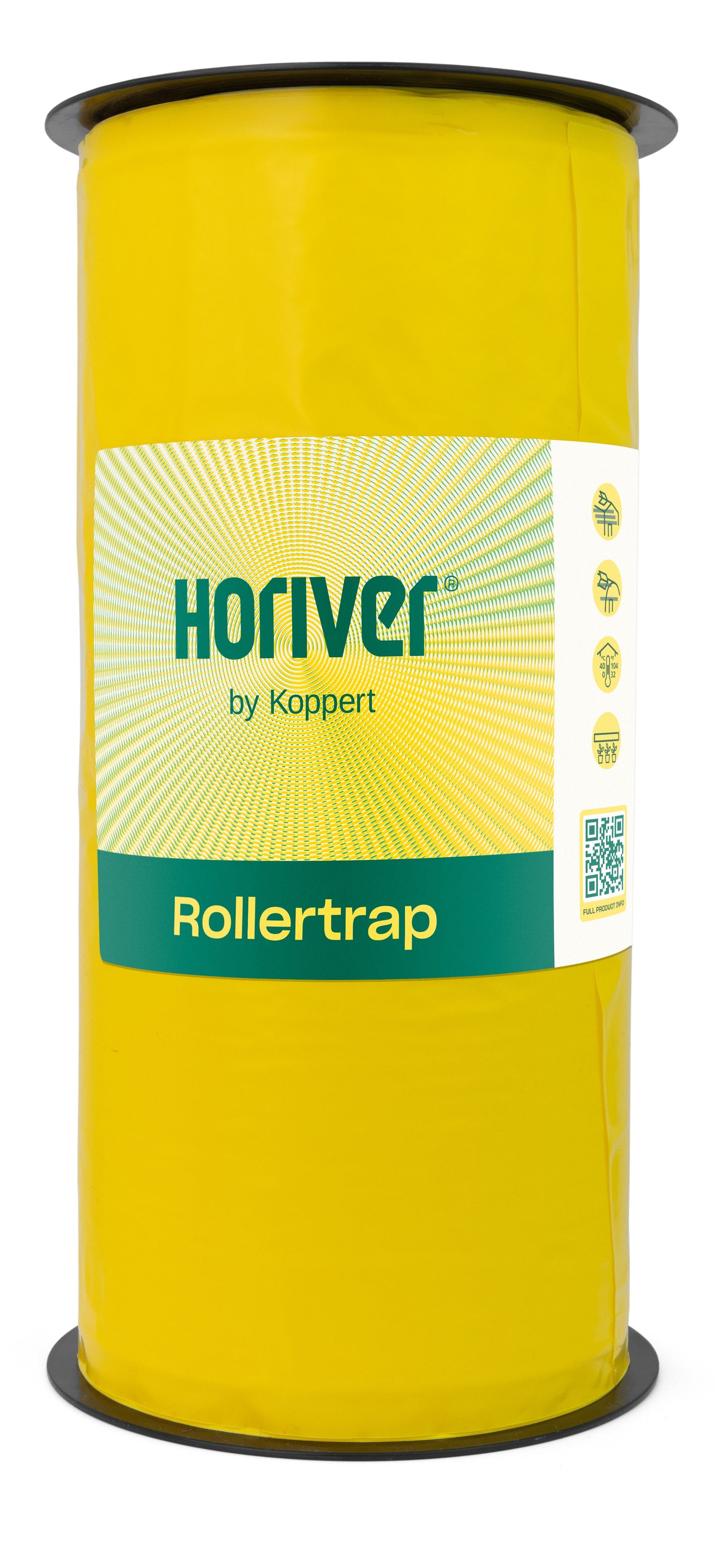 Rollertrap Yellow 30cm x100m (Sticky ribbon with wet glue)