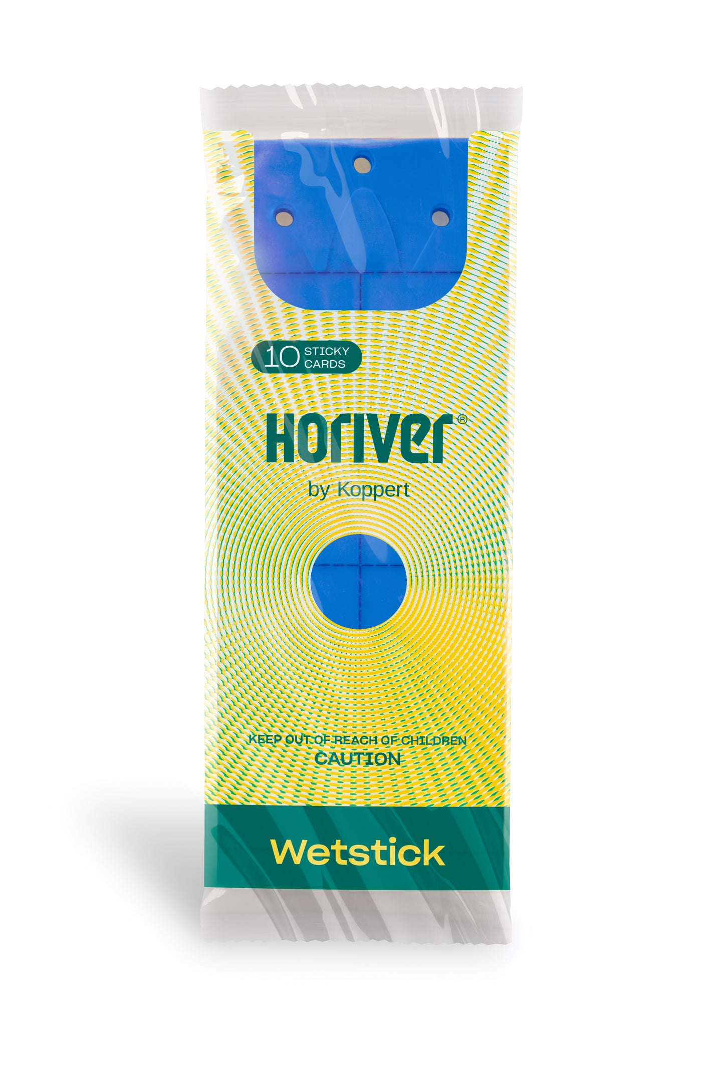 Horiver Wetstick Blue Trap 10x25cm (Sticky trap with wet glue)